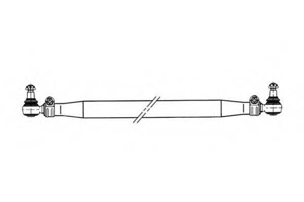 IVECO 8137594 Поперечна рульова тяга