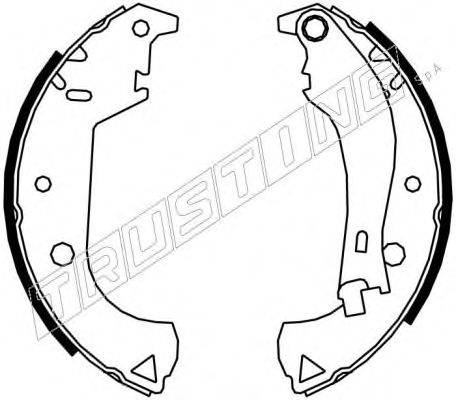 ACDELCO 532 Комплект гальмівних колодок
