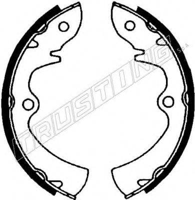 MAZDA 86626310 Комплект гальмівних колодок