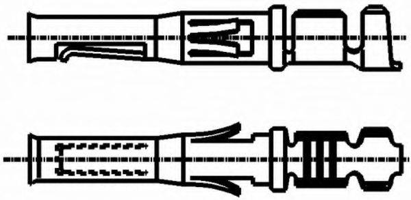 HELLA B 160 З'єднувач проводів