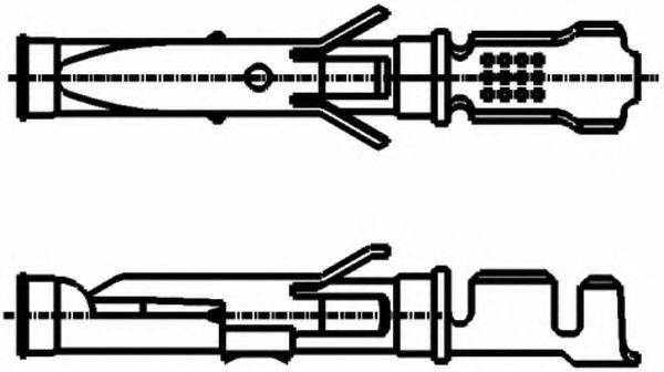 HELLA B 197 З'єднувач проводів