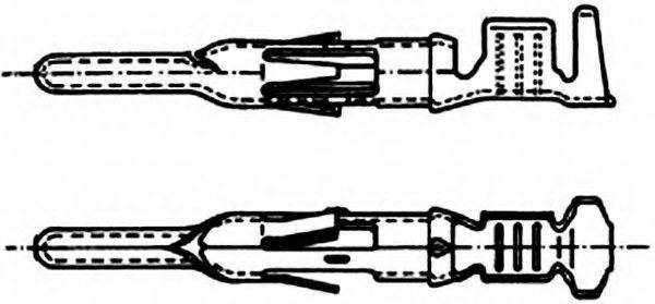 HELLA B 117 З'єднувач проводів