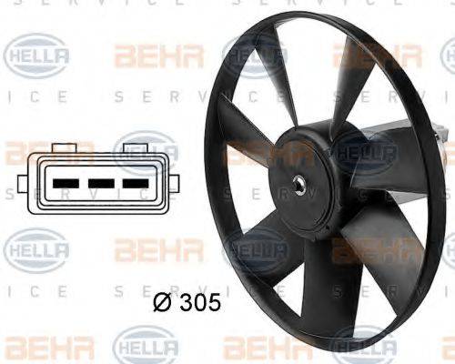 GERI 951018 Вентилятор, охолодження двигуна