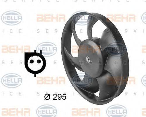 FORD 6 186 164 Вентилятор, охолодження двигуна