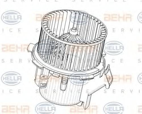 OPEL 4415548 Вентилятор салону