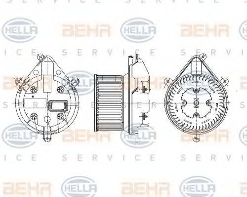 BEHR 47734 Вентилятор салону