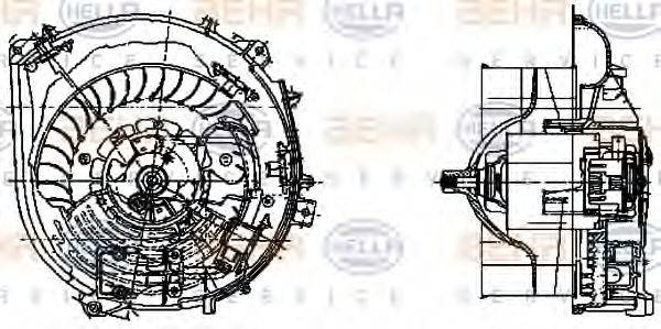 HELLA 8EW 009 159-351