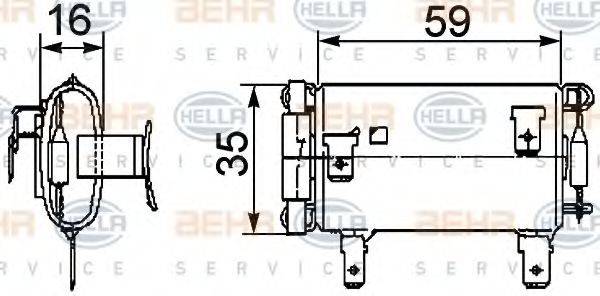 DAF 178 8494 Опір, вентилятор салону