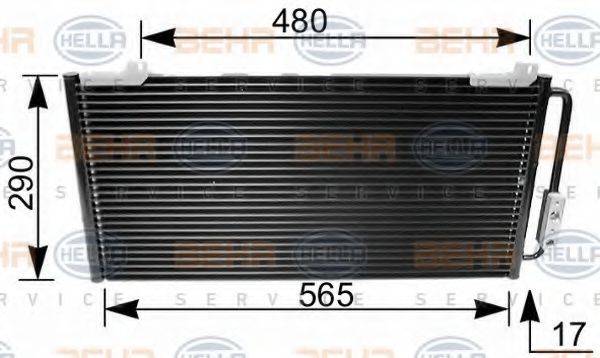 ROVER JRB100310 Конденсатор, кондиціонер