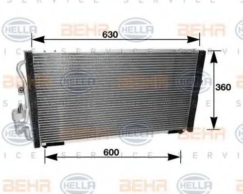 DELPHI DIESEL TSP0225033 Конденсатор, кондиціонер