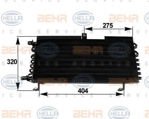 NRF 35376 Конденсатор, кондиціонер