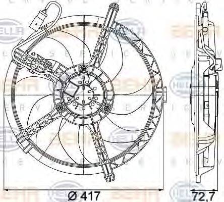HELLA 8EW 351 042-741