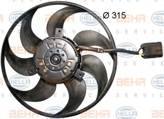 OPEL 1341 376 Вентилятор, охолодження двигуна
