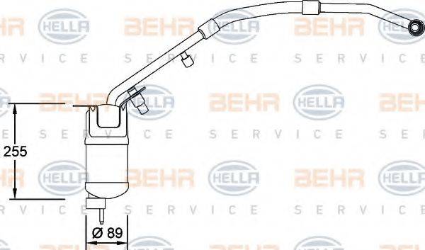 FORD 4 100 565 Осушувач, кондиціонер