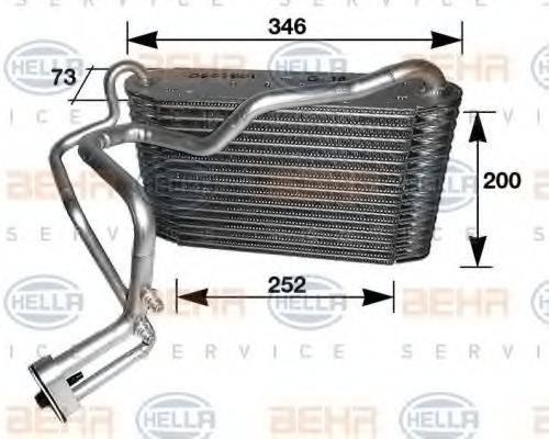 DELPHI DIESEL TSP0525006 Випарник, кондиціонер