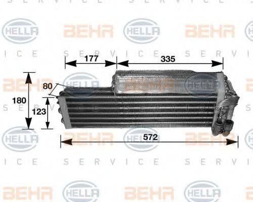 DELPHI DIESEL TSP0525079 Випарник, кондиціонер