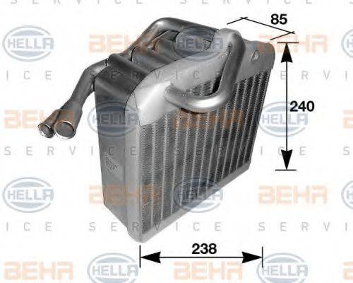 DELPHI DIESEL TSP0525072 Випарник, кондиціонер