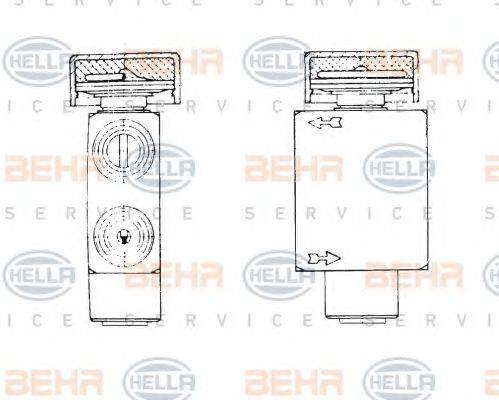 DELPHI DIESEL TSP0585027 Розширювальний клапан, кондиціонер