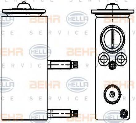 BEHR T0246 Розширювальний клапан, кондиціонер
