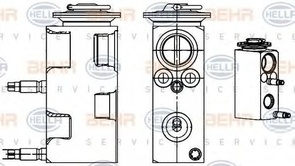 FORD 1573305 Розширювальний клапан, кондиціонер
