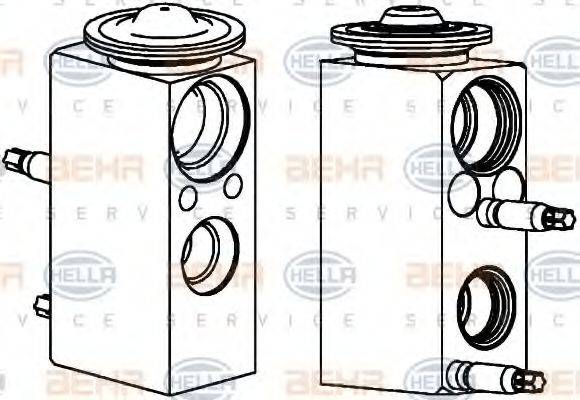 BEHR V2042 Розширювальний клапан, кондиціонер