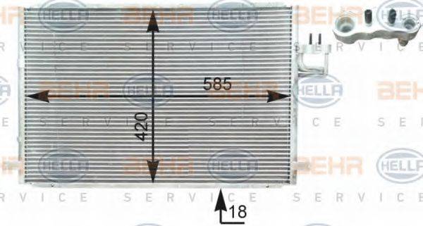 KIA 0K2KB61480 Конденсатор, кондиціонер