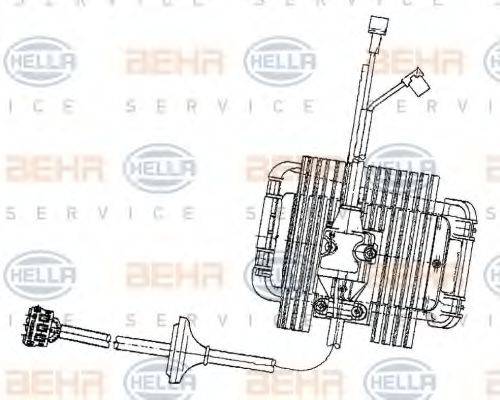 BEHR 04344 Регулятор, вентилятор салону