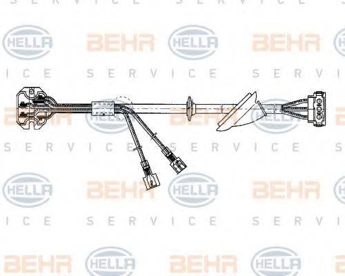 MERCEDES-BENZ 124 821 21 51 Регулятор, вентилятор салону