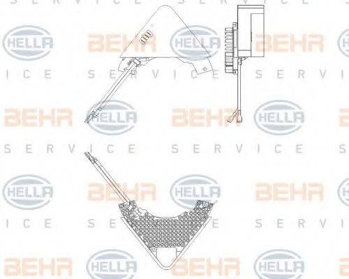 BEHR C9182 Регулятор, вентилятор салону
