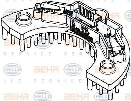 BEHR S3049 Регулятор, вентилятор салону