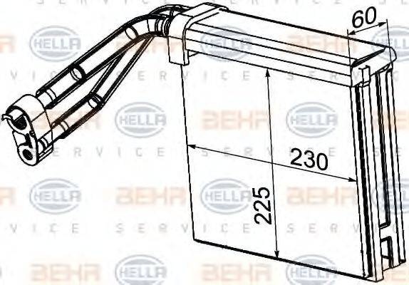 FORD 1383888 Випарник, кондиціонер