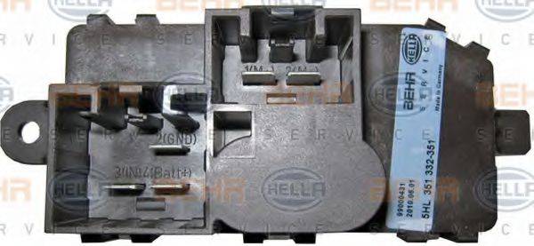 FORD 1 512 406 Регулятор, вентилятор салону