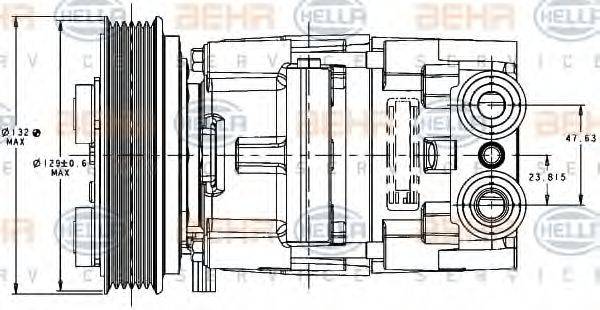 FORD 4767921 Компресор, кондиціонер