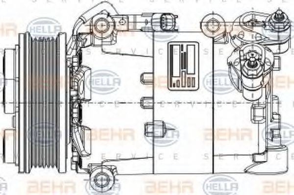 FORD 1694191 Компресор, кондиціонер