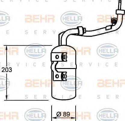 FORD 1466549 Осушувач, кондиціонер