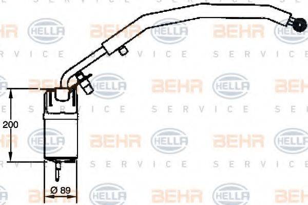FORD 1307762 Осушувач, кондиціонер