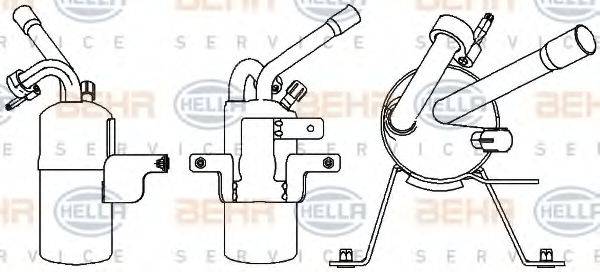 FORD 9T1H19E647DB Осушувач, кондиціонер