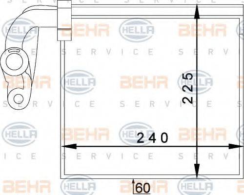 FORD 1546467 Випарник, кондиціонер
