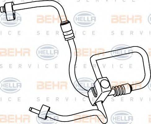 FORD 1 036 850 Трубопровід високого тиску, кондиціонер