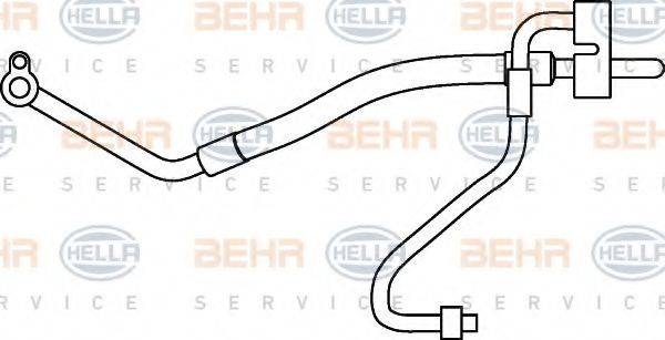 FORD 1S7H19D850CD Трубопровід високого тиску, кондиціонер