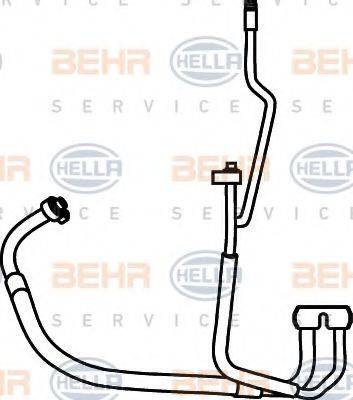 FORD 2T1H19D850AJ Трубопровід високого тиску, кондиціонер