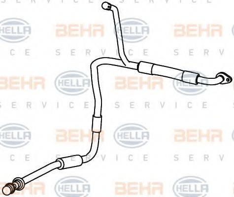 PEUGEOT 6460.WP Трубопровід високого/низкого тиску, кондиціонер