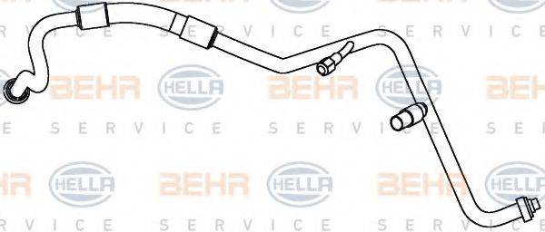FORD 3M5H19A705DD Трубопровід високого/низкого тиску, кондиціонер