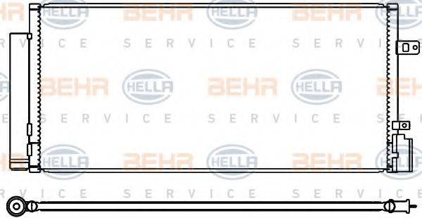 CHEVROLET 96945774 Конденсатор, кондиціонер