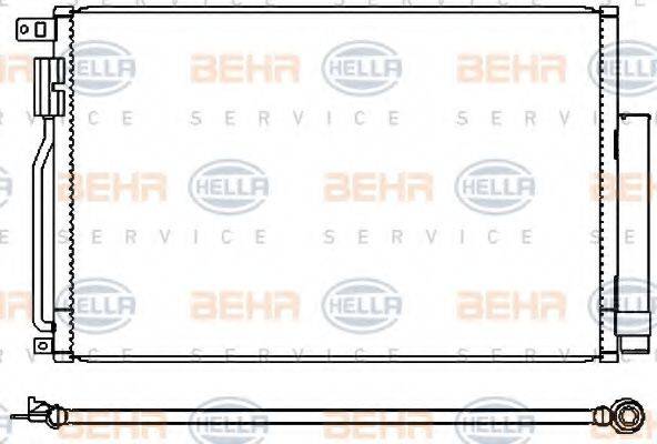 CHEVROLET 96945773 Конденсатор, кондиціонер