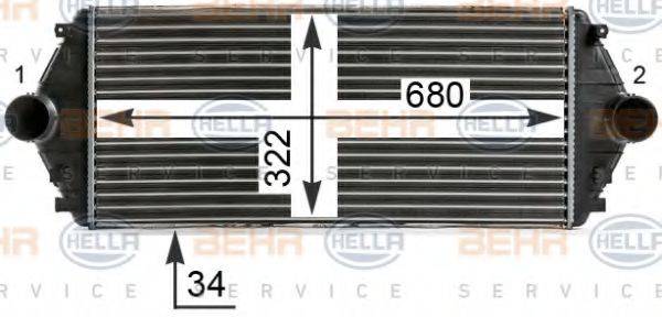 LANCIA 0384E7 Інтеркулер
