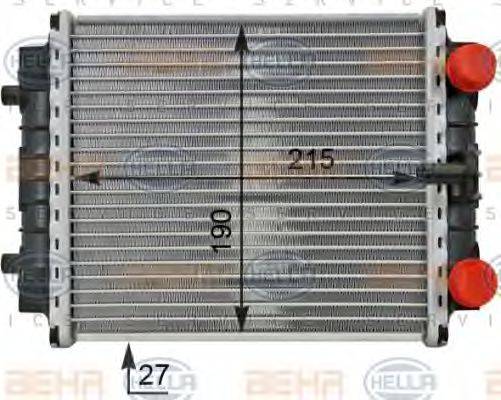 VW 5Q0 121 253 H Радіатор, охолодження двигуна