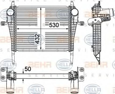 IVECO 504289364 Інтеркулер