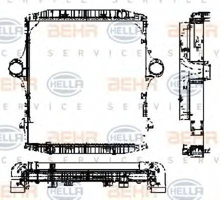 BEHR 40950 модуль охолодження