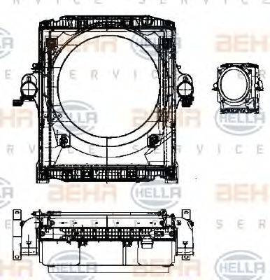 BEHR A5153 модуль охолодження